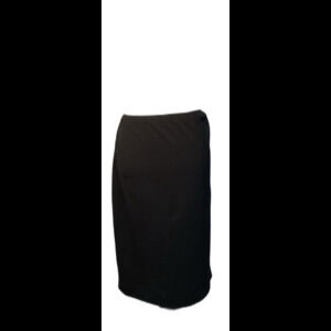Boohoo Skirt Women's Size 18 Color Black Long Skirt with Elastic Waist